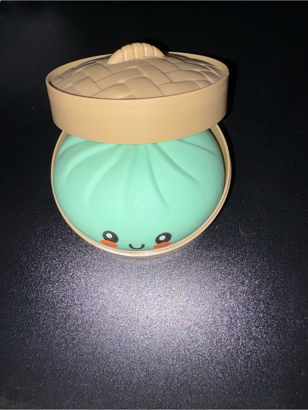Cute Mint Dumpling Squishy Compact